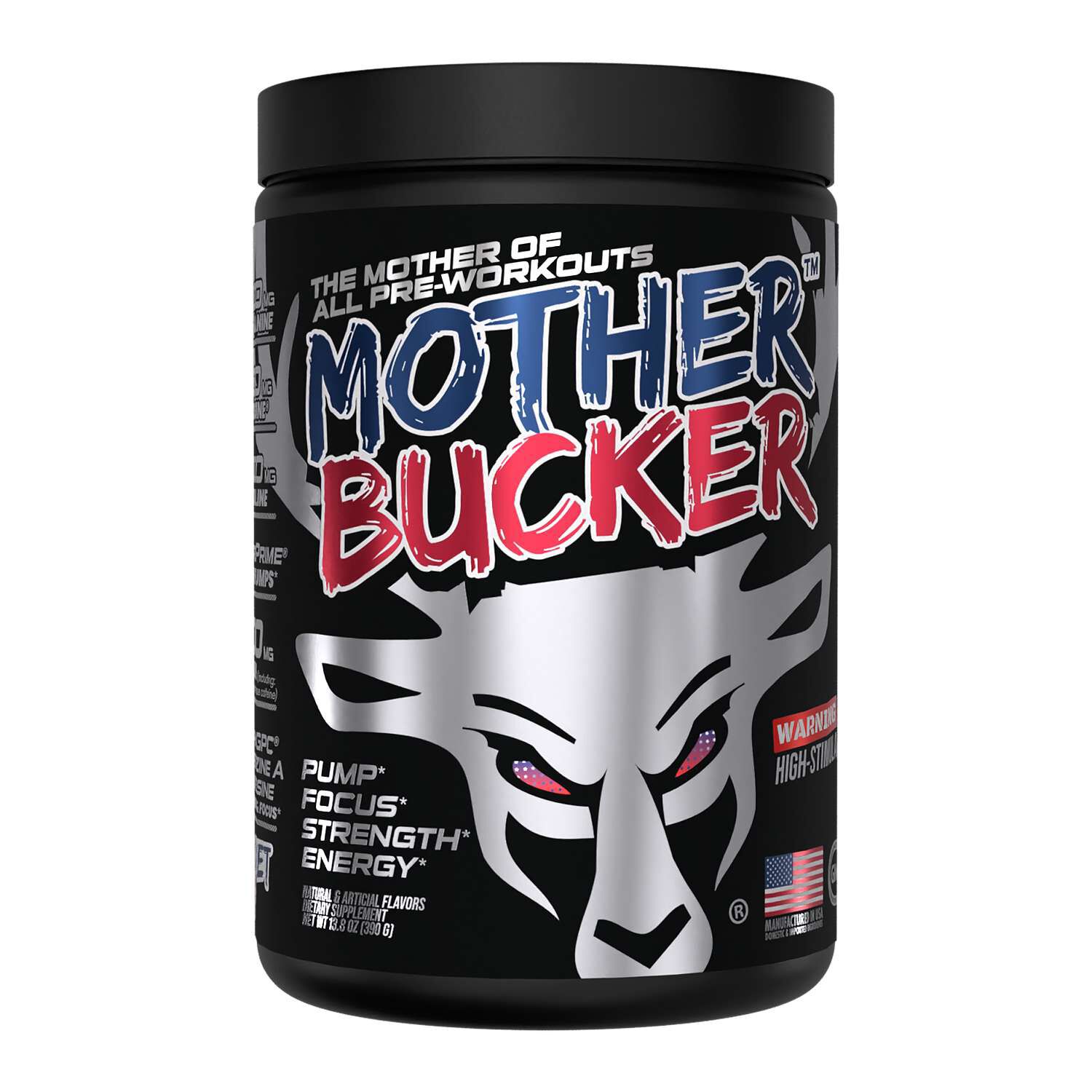 Mother Bucker&trade; Nootropic Pre-Workout - Rocket Pop (20 Servings)
